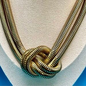 Gold LOVE Knot Necklace